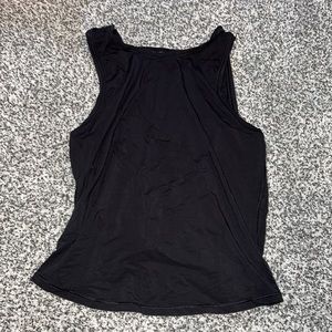 Black Lululemon open back tank top. Size 4